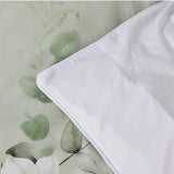 Bianca Salisbury Sage Floral Cotton Sateen Quilt Cover Set Queen