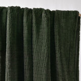 Bianca Tambar Forest Green Faux Fur Throw Rug 130 x 170 cm - Side View