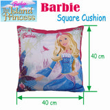 Disney Barbie Filled Square Cushion - Front View
