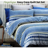 Belmondo Angelique Easy Care Quilt Cover Set King - Front View