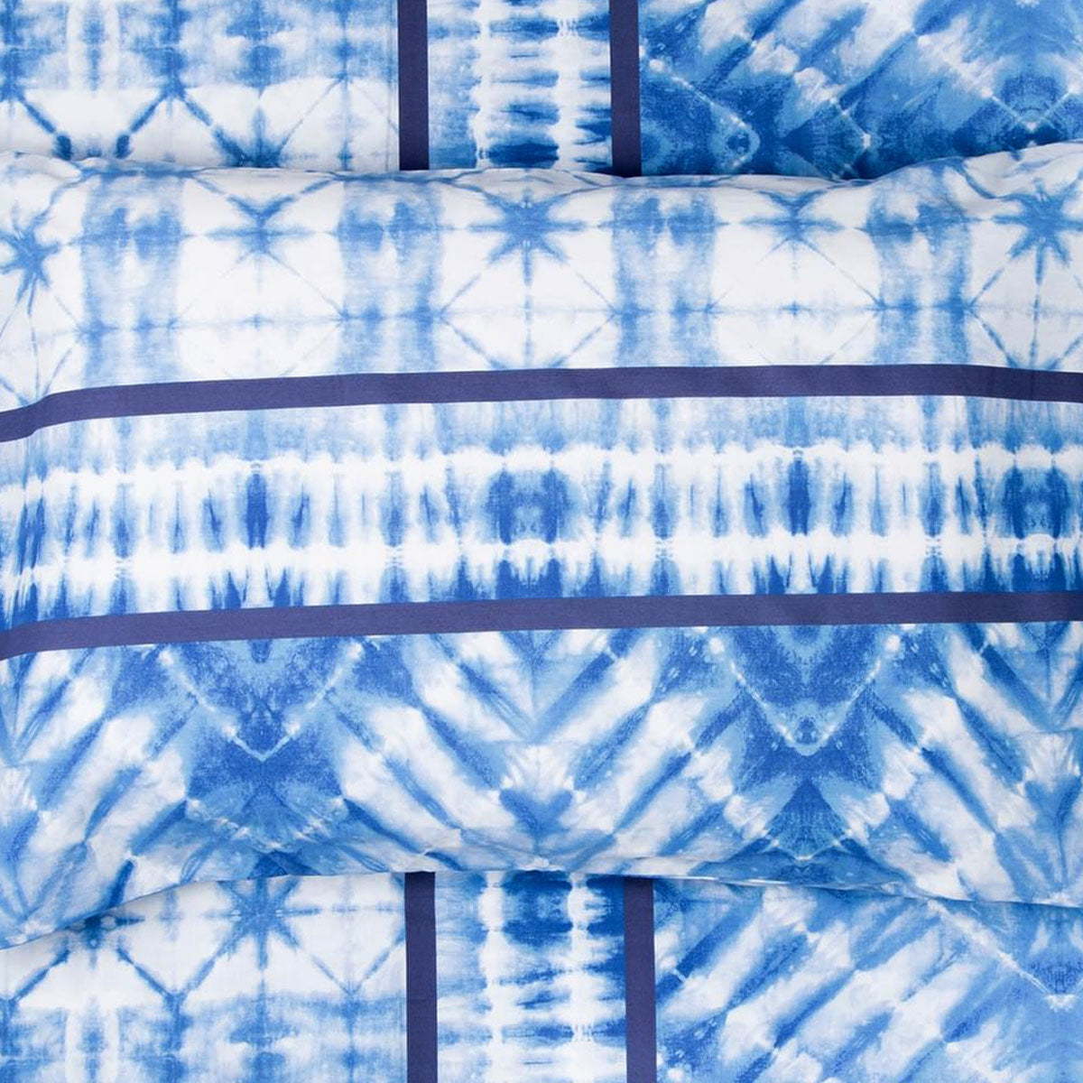 Belmondo Aruba Tie-Dye Quilt Cover Set - King Size Dutch Caribbean Comfort