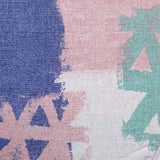 Belmondo Gouache Niro Easy Care Quilt Cover Set Queen - Side View