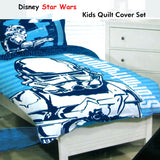 Disney Star Wars Quilt Cover Set Queen - Front View