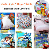 Surf's Up Quilt Cover Set Single - Front View