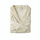 Phase 2 Suede-Mink Bath Robe Ecru