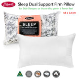 Easyrest Sleep Dual Support Firm Standard Pillow Suits Side Sleeper - Front View