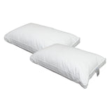 Easyrest Two Microfibre Standard Gusseted Pillows - Side View
