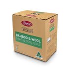 Easyrest Australian Made Light & Cool Bamboo / Wool Quilt for Spring/ Summer Queen