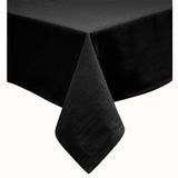 Hoydu Cotton Blend Table Cloth 180cm x 220cm  - BLACK