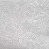 Salonika Blossom Tablecloth White 180 x 270 cm - Side View