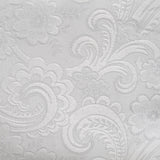 Salonika Blossom Tablecloth White 180 x 400 cm - Side View