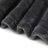 Accessorize Grey Super Soft Hooded Blanket Extra Large - Top-Down View