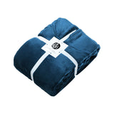 Accessorize Ink Blue Super Soft Hooded Blanket Extra Large - Rear View