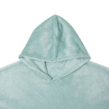 Accessorize Mist Super Soft Hooded Blanket Small/Medium - Side View