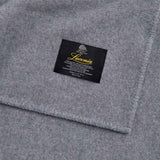 Laconia 400GSM Premium Australian Pure Wool Blanket Grey Double - Top-Down View