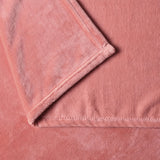 Accessorize Clay Super Soft Blanket Queen/King - Side View