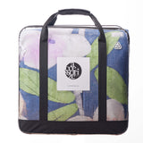 Accessorize Bella Blue Floral 3 Piece Comforter Set Queen - Top-Down View