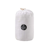 Elma White Jacquard Queen 3-Piece Comforter Set by Accessorize - Top-Down View