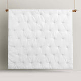 Accessorize Soho Waffle White 3 Piece Comforter Set King - Top-Down View