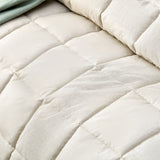Vintage Design Homewares Natural French Linen Coverlet Set King - Side View