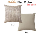 Accessorize Addie Filled Cushion 50 x 50 cm - Front View