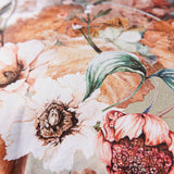 KAAT Amsterdam Anea Pastel Floral Square Filled Cushion 43cm x 43cm - Side View