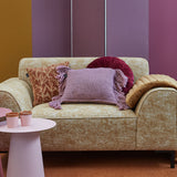 KAAT Amsterdam Jonine Lilac Square Filled Cushion 45cm x 45cm - 45-Degree Angle
