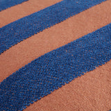 KAAT Amsterdam Nissa Multi Stripe Square Filled Cushion 45cm x 45cm - Side View