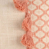 Accessorize Eleni Pink Rectangular Filled Cushion 30cm x 50cm - Side View
