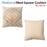 Accessorize Makura Filled Square Cushion - Front View