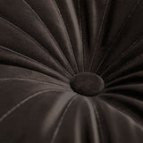 KAAT Amsterdam Mandarin Brown Round Filled Cushion 40cm Diameter