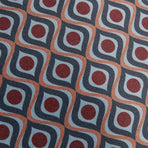 KAAT Amsterdam Meja Red Reversible Oblong Filled Cushion 30cm x 50cm