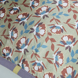 KAAT Amsterdam Nanouk Pastel Floral Oblong Filled Cushion 30cm x 50cm - Side View