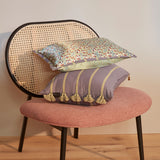 KAAT Amsterdam Nanouk Pastel Floral Oblong Filled Cushion 30cm x 50cm - 45-Degree Angle