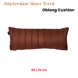 KAAT Amsterdam Shari Terra Oblong Filled Cushion 30cm x 70cm - Front View