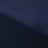 Accessorize 400TC Navy Bamboo Cotton Fitted Sheet 40cm Wall Double - Side View
