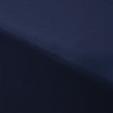 Accessorize 400TC Navy Bamboo Cotton Fitted Sheet 40cm Wall King Single