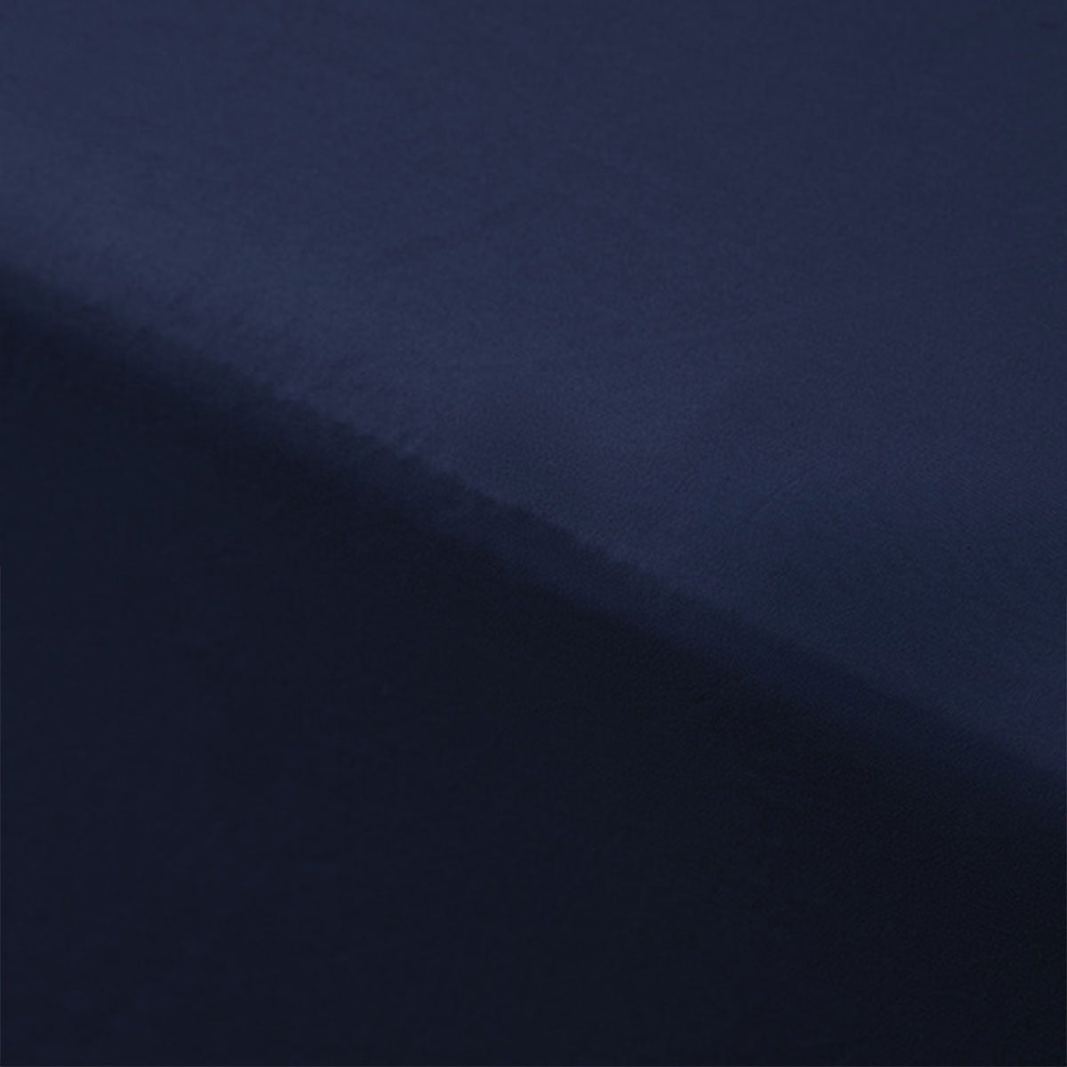 Accessorize 400TC Navy Bamboo Cotton Fitted Sheet 40cm Wall Queen