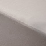 Accessorize 400TC Stone Bamboo Cotton Fitted Sheet 40cm Wall Queen - Side View