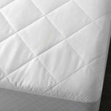 Accessorize Cotton Quilted Mattress Protector King Single - Front View