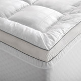 Luxury Hotel-Style Deluxe Mattress Topper - Single Size - Side View