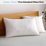 Accessorize Deluxe Hotel Standard Pillow Firm 45 x 70 cm - Front View