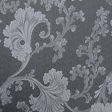 Accessorize Annabelle Grey Jacquard Quilt Cover Set Double - Side View