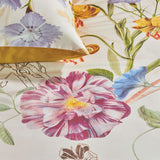 Bedding House Beau Multi Cotton Sateen Quilt Cover Set King - Side View