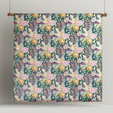 Accessorize Betty Carmila Printed Linen Cotton Quilt Cover Set Single - Front View