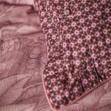 PIP Studio Casa Dei Fiori Terra Cotton Quilt Cover Set Queen - Side View