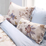 PIP Studio Cece Fiore White Cotton Quilt Cover Set Queen - Front View