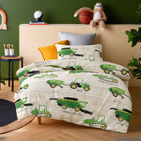 Happy Kids Country Harvest Washed Quilt Cover Set Single