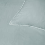 Accessorize 400TC Sage Bamboo Cotton Double Stitch Quilt Cover Set Queen