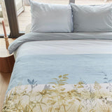 Bedding House Dunes Natural Cotton Quilt Cover Set King - Side View